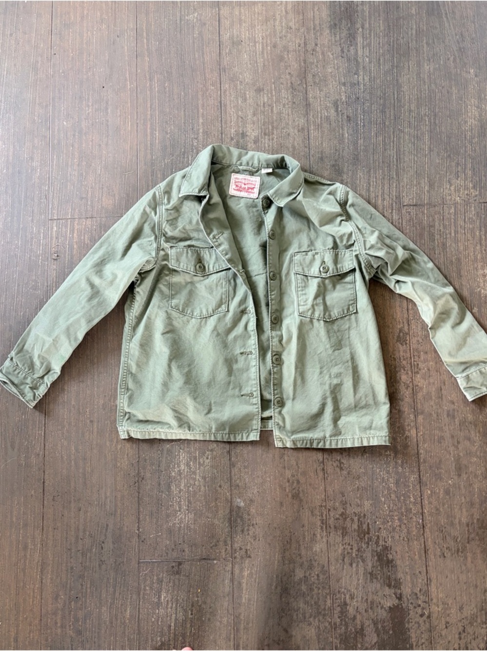 Levi's Olive Green Utility Field Jacket